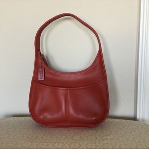 Coach Vintage Classic Leather Shoulder Bag